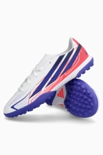 Сороконожки adidas F50 Club Hyperfast TF Junior - белый