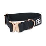 Ошейник Billowthane Combat ROSE GOLD 5 см BullyBillows