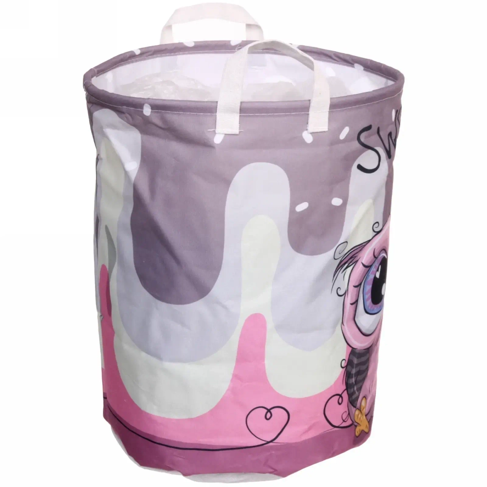 Корзина для хранения круглая Сова 44*33 см 472