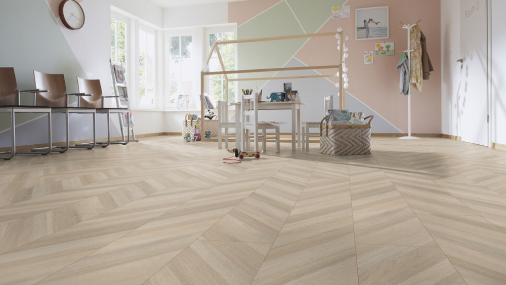 Ламинат Kronotex Exquisit Plus D4698 Дуб Шеврон