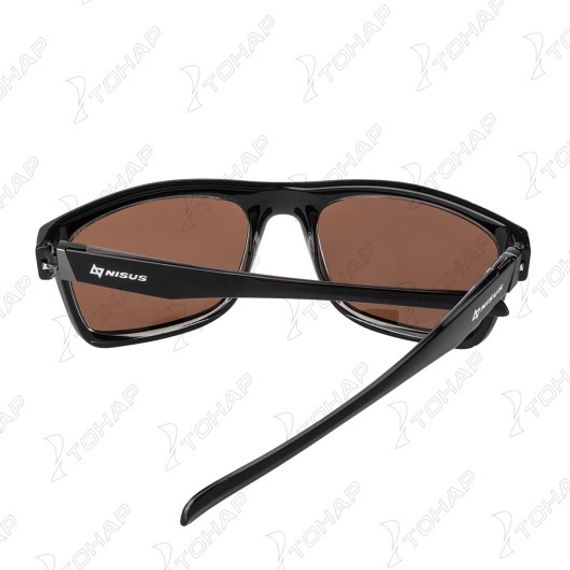 Очки поляризационные в жест.чехле (коричневый) (N-OP-LZ0308-C) Nisus