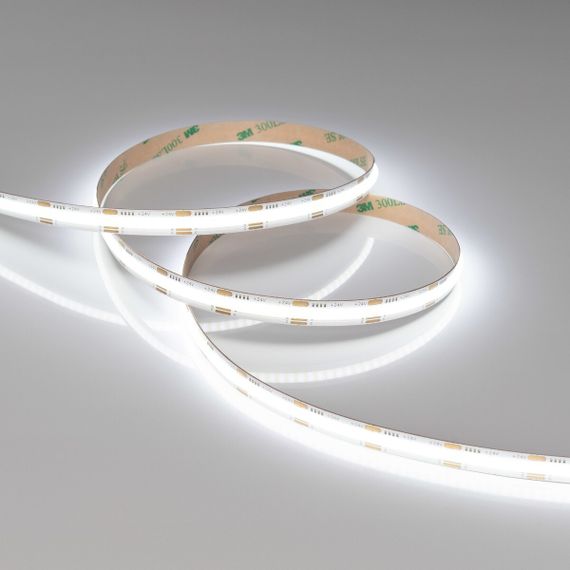 Светодиодная лента Arlight 16,5W/m 576LED/m CSPSMD теплый белый 5M COB-X576-10mm 24V White-MIX 036206