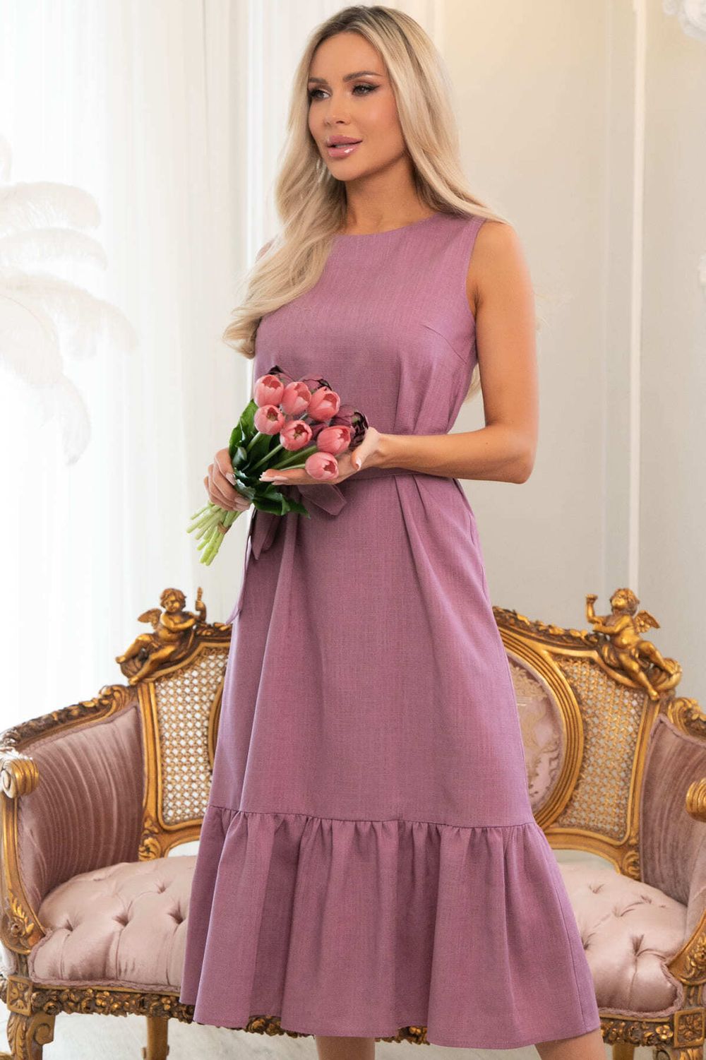 Платье Анисия (лавандово-розовое) П13107-45М LT Collection