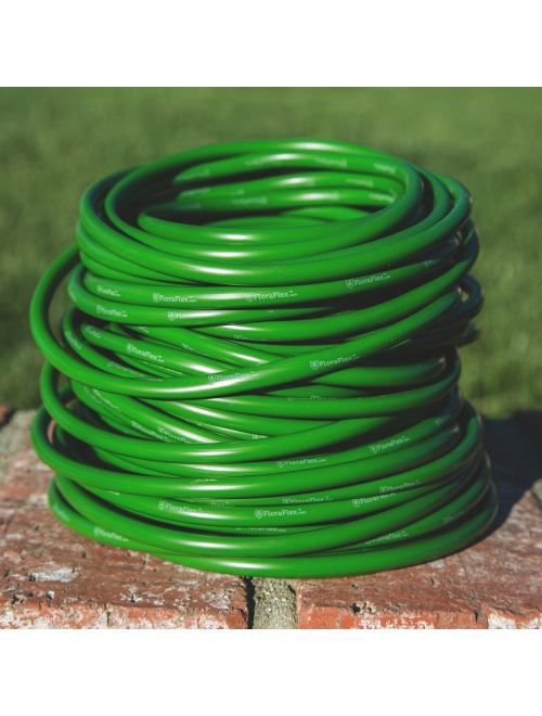 Микротрубка 1/4" (внутренний 3/16") зеленая бухта 30 метров