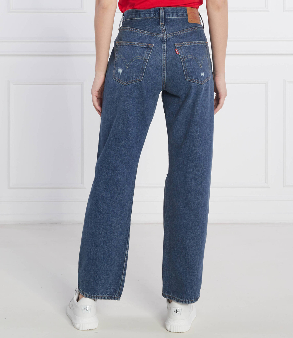 джинсы indigo destructe Levi's - голубой(A1959-0010)