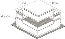 Коннектор угловой для магнитного шинопровода Arte Lamp