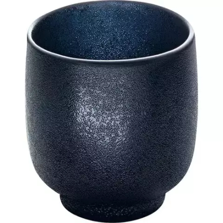 Чашка кофейная «Нара» керамика 100мл черный,тем.син