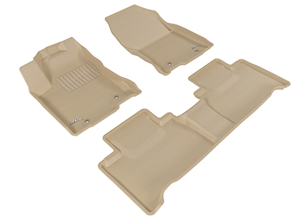 Коврики Sotra 3D Lux для Lexus NX 2014- бежевые. Артикул ST 74-00563