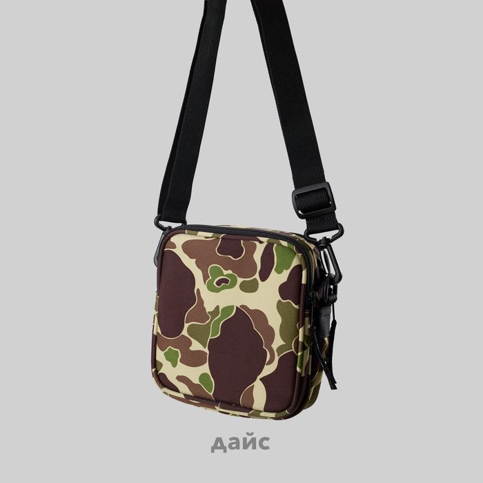 Сумка Carhartt WIP Essentials Bag артикул:I031470_camo_duck_green - купить в магазине Дайс