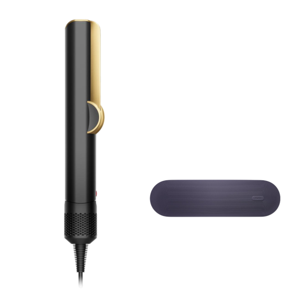 Выпрямитель Dyson HT01 Airstrait (Onyx Black/Gold) (2023) Выпрямитель для волос цвета «чёрный оникс/золотой». Подходит для волос средней длины и длинных волос любого типа (прямых, волнистых и кудрявых)
