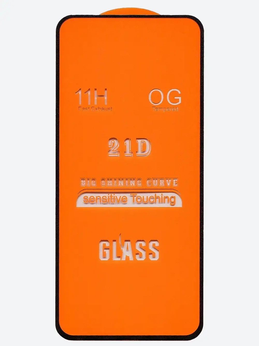 Защитное стекло для Samsung Galaxy A51/21D полный клей, черная рамка