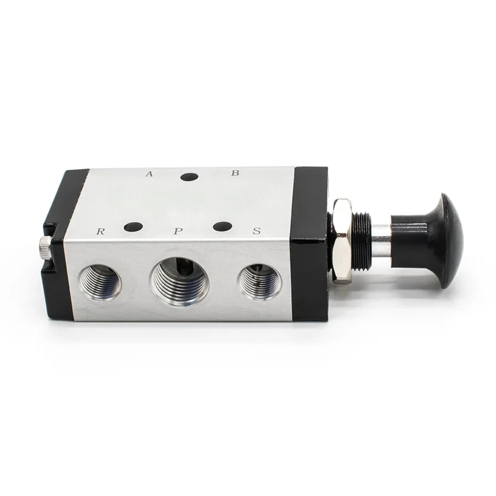 4R210-08 Пневмораспределитель с ручным управлением 5/2