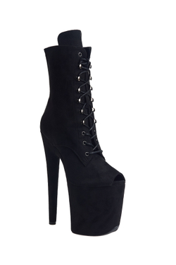 KIKO. Ботильоны тройка. Замша. Открытые - SHDB-012.2-3-ekoz-bl