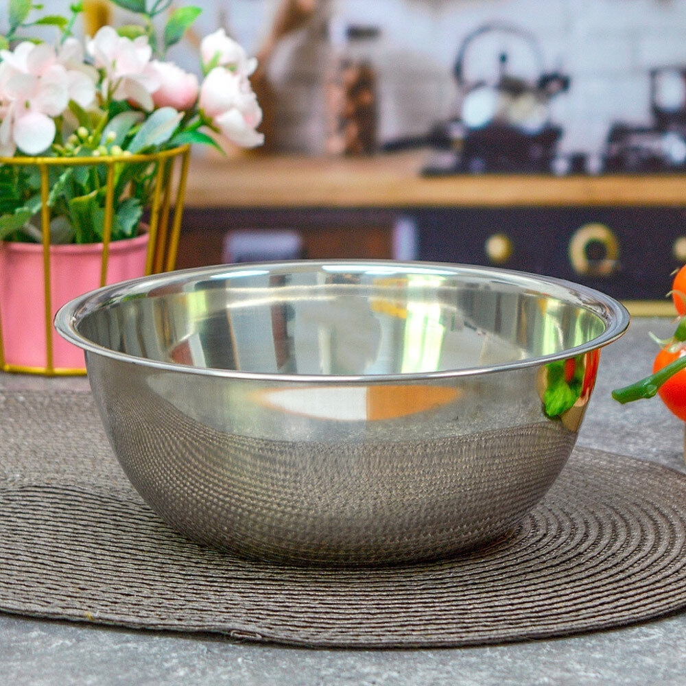 Миска 20см нерж глубокая