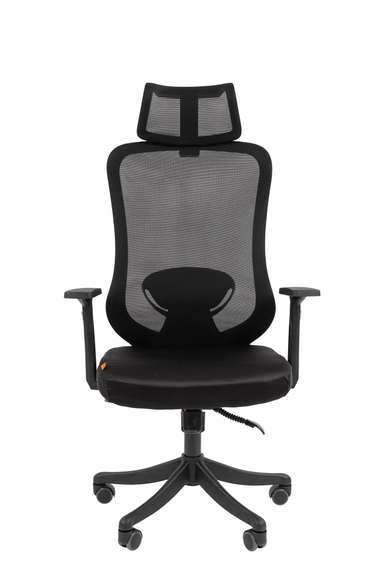 Офисное кресло Chairman CH563 черный пластик, черный