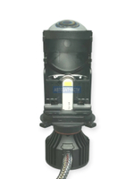 Автолампа диодная H4 130W 13000 lm 6500 K с ЛИНЗОЙ (Система охлаждения вентилятор) 12V