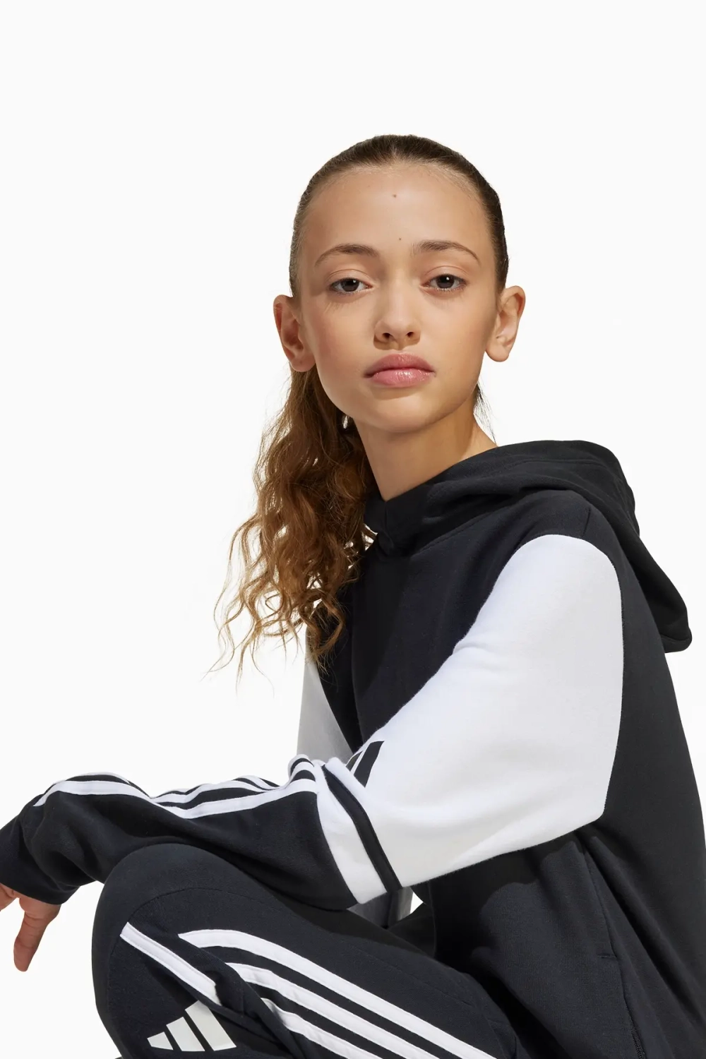 Кофта adidas Squadra 25 Sweat Junior - черный