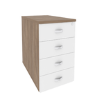 Тумба приставная 4 ящика Onix Direct