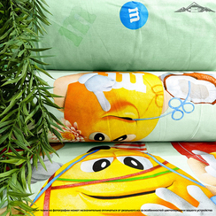 Поплин "Радужное веселье" | ш.220 см | 115 г/м² | хлопок-100%