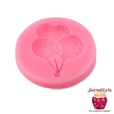 Молд силиконовый "Шарики", 7*7 см