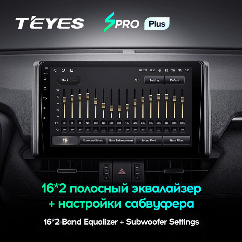 Teyes SPRO Plus 10.2" для Toyota RAV4 2018-2020