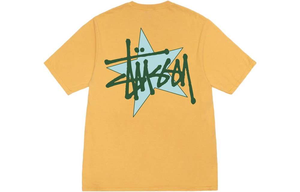 Футболки Stussy FW23 STAR TEE PIGMENT DYED LOGO T, 1904944H