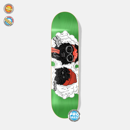 Дека Футворк Progress Мишгэнг Банда Зеленый | Промодель Миши Степанова