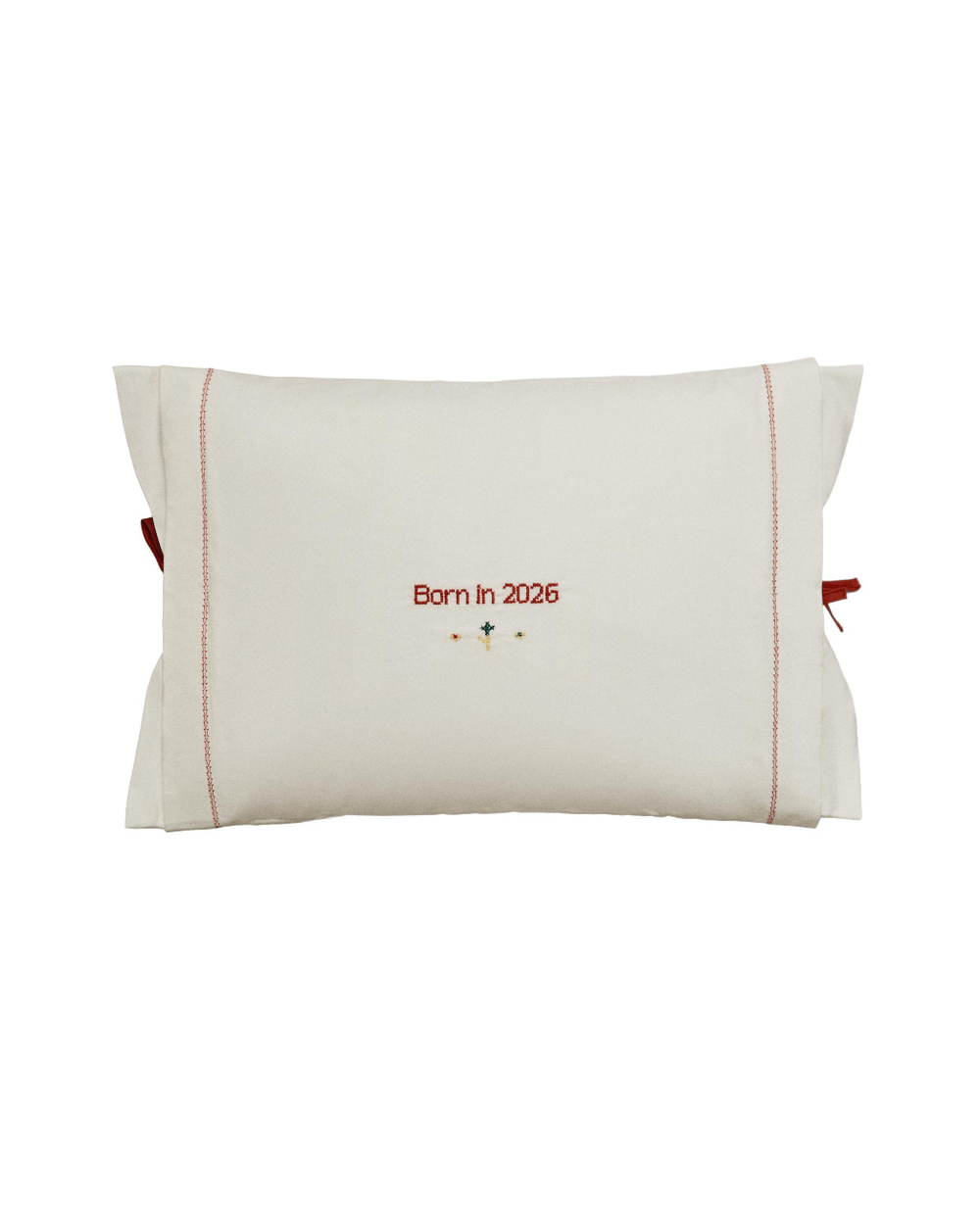 Zara Home наволочка декоративная из хлопка, молочный, 30x40 см · 9604/008