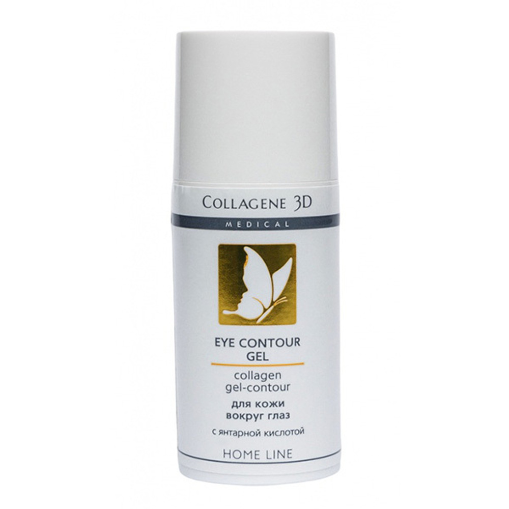 Гель-контур для глаз янтарной кислотой Medical Collagene 3D Eye Contour Gel 15мл