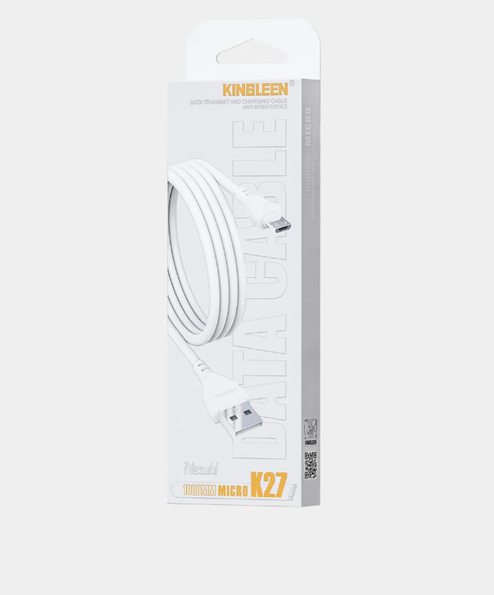 Кабель зарядный Kingleen K27 до 5A micro usb