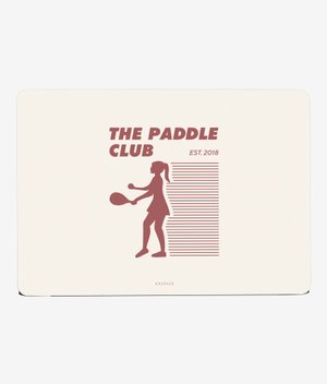 Виниловая наклейка THE PADDLE CLUB для MacBook