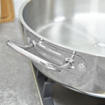 Сковорода 32см Общепит без крышки глубокая, индукция ТРС 3,5мм