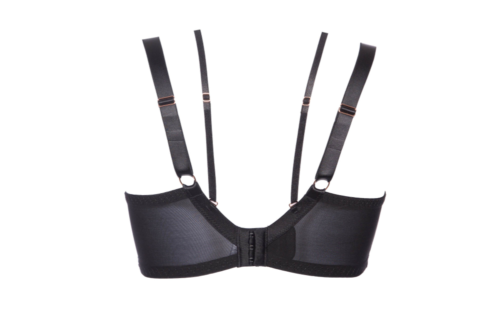 Бюстгальтер Chiara с мягкими чашечками на косточках (Размер: 80H) (Цвет: черный)