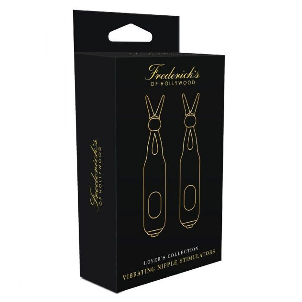 Черные вибростимуляторы для массажа сосков Vibrating Nipple Stimulators (Цвет: черный)