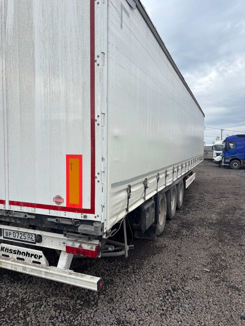 Kassbohrer MAXIMA Полуприцеп шторный MAXIMA