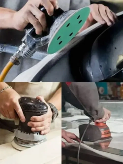 72 шт Набор наждачных шлифовальных кругов 125 мм Р600,P800,P1000,P1200,P1500,P2000;