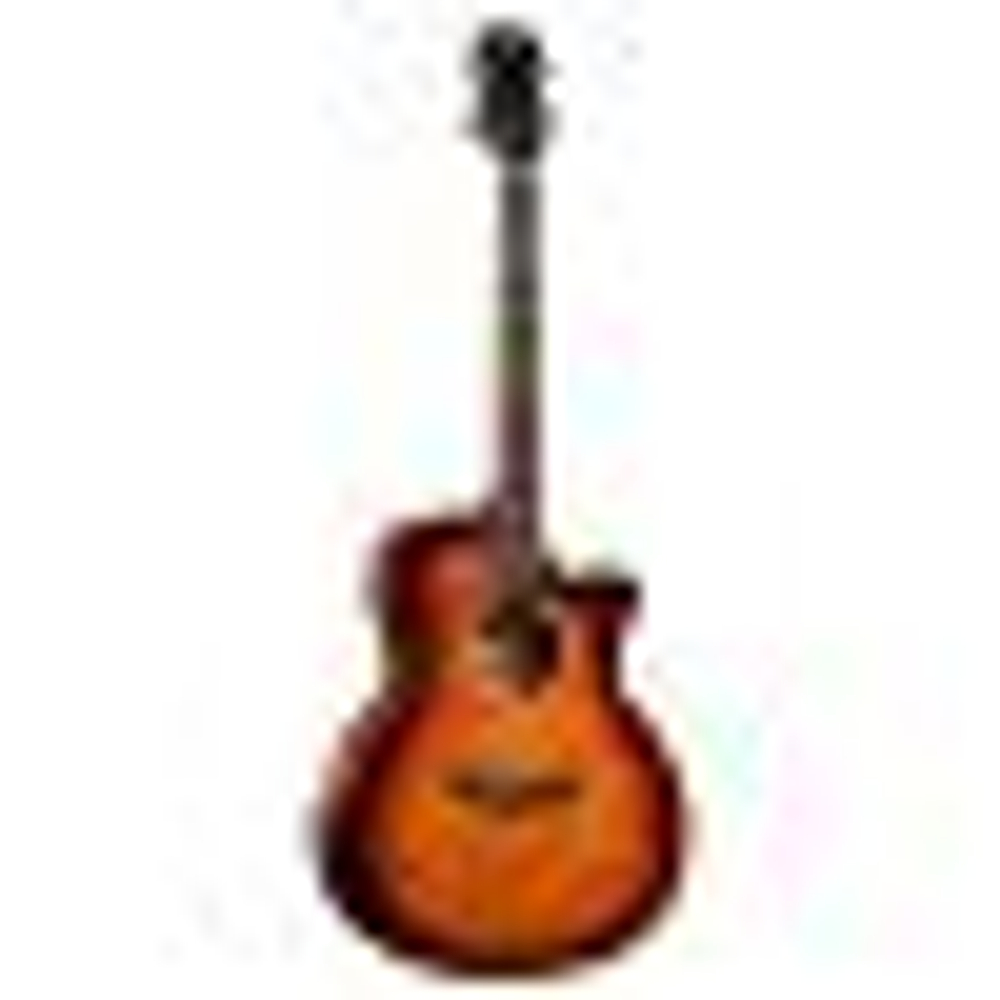 Kepma F1E-GA Brown Sunburst трансакустическая гитара, корпус: Grand Auditorium с вырезом, звукосниматель: Double S1 Pro, цвет  коричневый санберст.