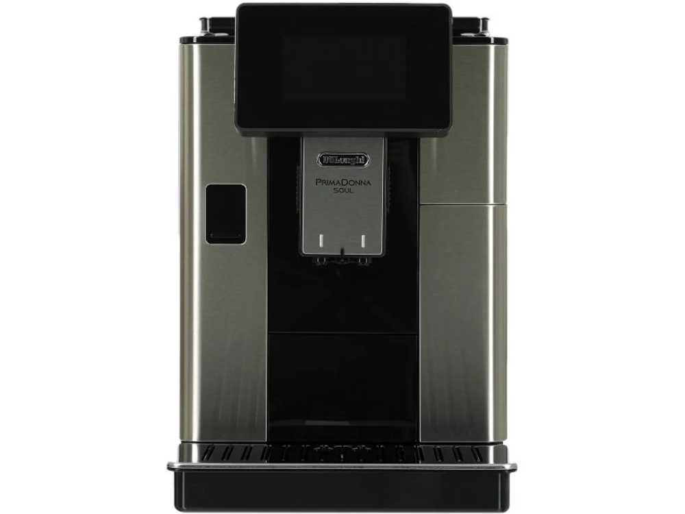 Кофемашина DeLonghi ECAM610.75.MB черный/серебристый