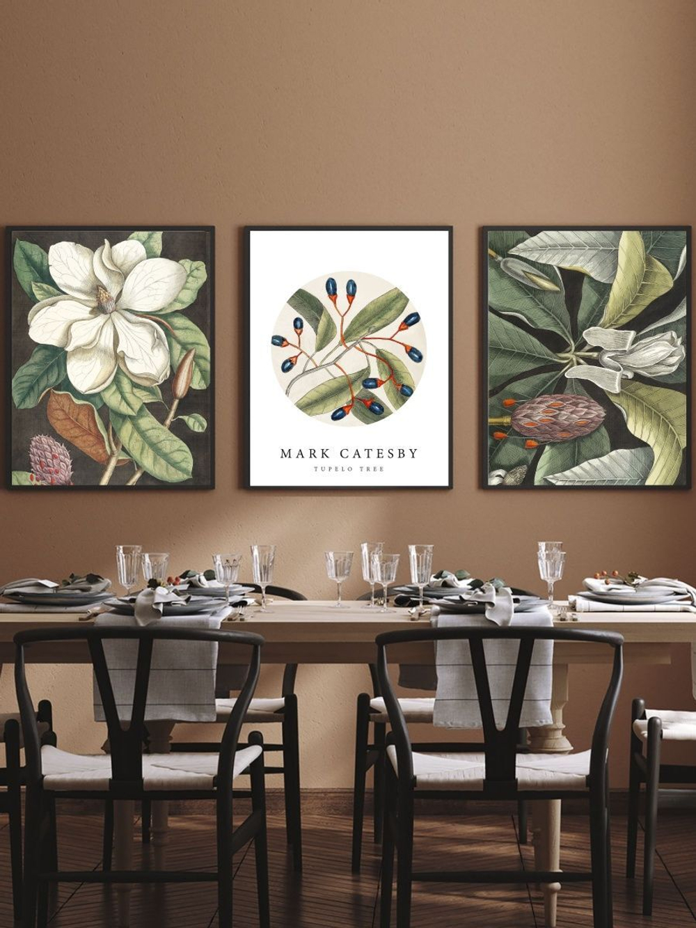 Набор постеров 50х70 белый цветок 163763729 ТТН 246259292