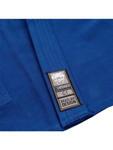 Кимоно для бжж Venum Contender Kids Blue с поясом