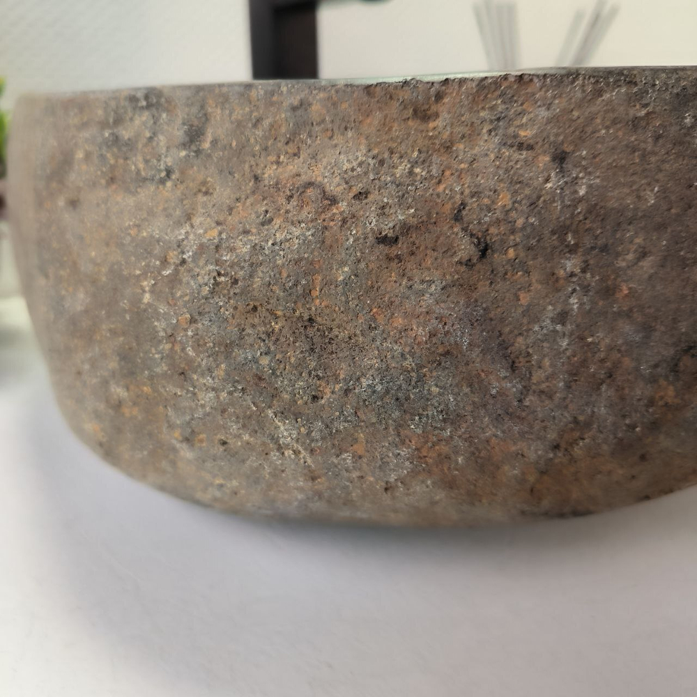 Раковина из речного камня RS-62785 (56*43*15) 57