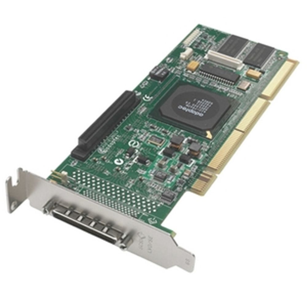 Контроллер Adaptec (PCI-X, LP) SINGLE U320, RAID 0,1,01,5, 1channel, 15dev., 128Mb 2093500-R