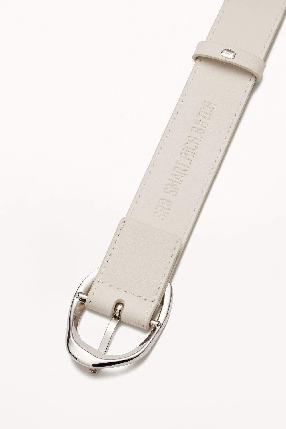 БАЗОВЫЙ РЕМЕНЬ С МЯТОЙ ПРЯЖКОЙ MILK