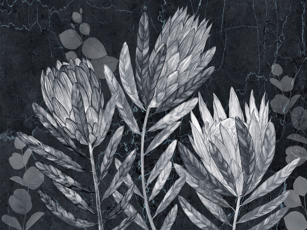 Дизайнерские обои Wall Street Herbarium