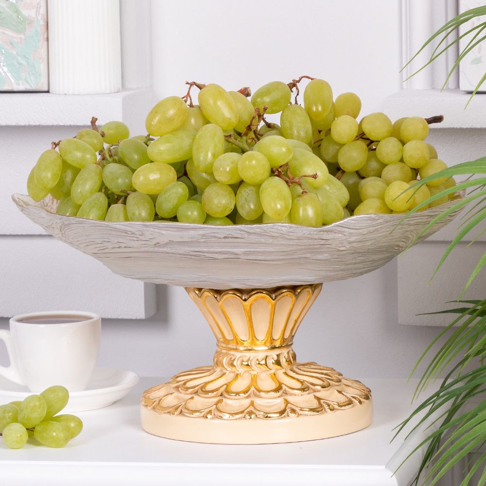 Фруктовница-конфетница Классика Айвори