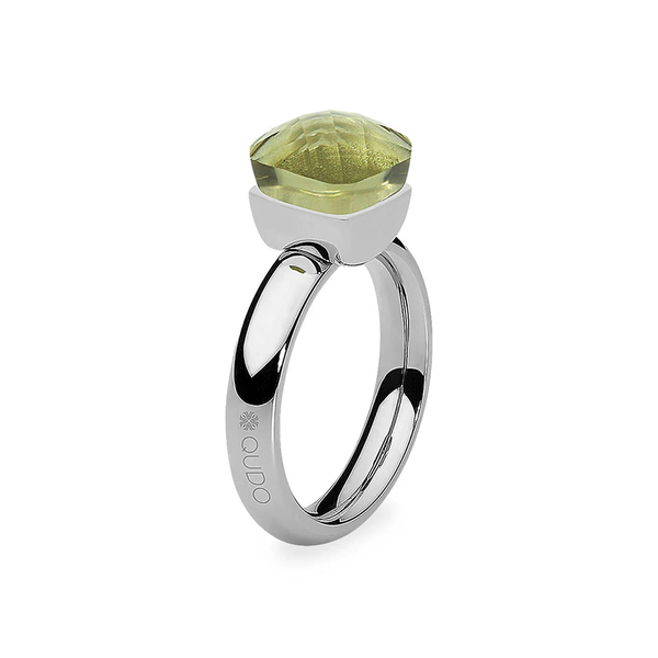 Кольцо Qudo FIRENZE 19 (S) Olivine 107000/40-4906 19 размер 19