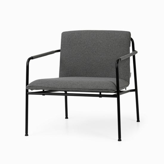 Кресло Dag цвет черный/серый