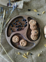 Менажница деревянная сервировочная из кедра для подачи MG292