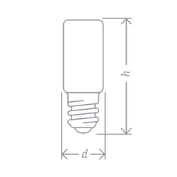 Лампа Navigator 71 831 NLL-T26-3.5-230-3K-E14
