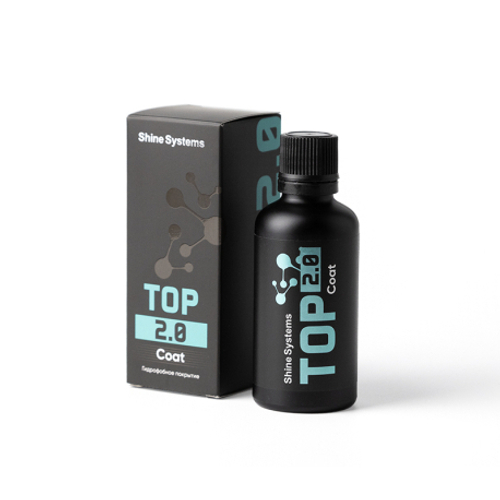 Shine Systems TOP Coat 2.0 - гидрофобное керамическое покрытие для кузова, 50 мл